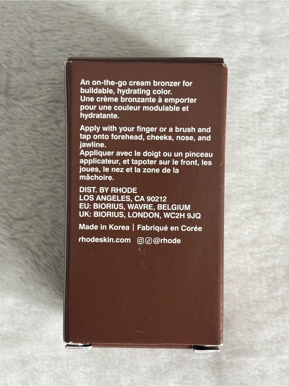 rhode Pocket Bronze Cream Bronzer Stick, shade Sip 0.18 oz - Picture 2 of 5